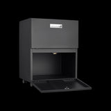 ZNTS Office furniture Copier Cabinet black 2 door steel copier stand mobile pedestal file Printer Stand 68358182