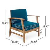 ZNTS PERLA CLUB CHAIR 61442.00BLU