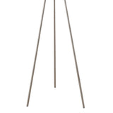 ZNTS Pacific Tripod Metal Tripod Floor Lamp with Glass Shade B03596588