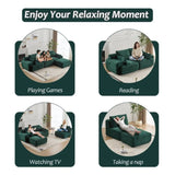 Modern Memory Foam Compressed Sofa,Large Sectional Couches for Living Room,Pet-Friendly Cloud 89136012