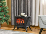 Freestanding Electric Fireplace Heater Realistic Log Flame Effect for Home Decor & Heating 47060231