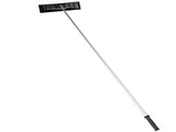 6.1 m 5-Section Extendable Roof Snow Rake Aluminum Pole, PC Black Shovel Head with Diagonal Brace 54562583
