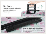 Luggage Sets New Model PC 5pcs, Hardside Lightweight Durable 20" 24" 28" Suitcases with 8" 14" 51344039