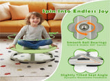 Green Elephant Design Kids Sit and Spin Chair, Easy Assembly Sensory Play Toy for 3 Years Old 24517287