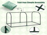 4-foot Mini Tunnel Greenhouse - Green 69959758