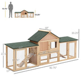 Rabbit Cage Outdoor, Rabbit House 73763175