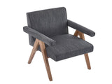 Poppy Fabric Dining ArmChair N776P202652D