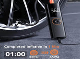 Multifunctional Car Inflation Pump Mini Intelligent Handheld Car Portable Inflation Pump Digital 57401230