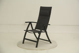 Patio Folding Chairs Set of 2,Padded Textilene Fabric Seat W1859P321619