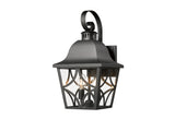 Outdoor Wall Light Fixtures, Waterproof Exterior Wall Sconce Porch Lights, Matte Black Outdoor Wall W2714P218492