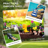 Outdoor Garden Storage Shed Tool House 60072441