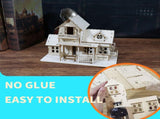 3D Wooden Puzzle Sweet Home Music Box Hands Craft Miniature Dollhouse Kits 3D Model Diy House 90061865