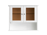 Upgraded Bathroom Wall Cabinet Over The Toilet Storage Cabinet Wall Mounted Storage Cabinet Wooden T3785P356591