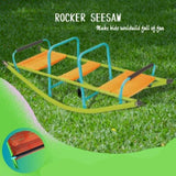 ZNTS XSS008 high quality kids seesaw plastic seat playground equipment cute baby plastic rocker outdoor W171194801