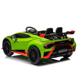 ZNTS Lamborghini Huracan Sto 24V Kids Electric Ride-On Drift Car: Speeds 1.86-5.59 MPH, Ages 3-8, Foam W1396P155008