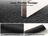 1PC Dark Gray PVC Composite Commercial Entrance Mat, 90x120x0.7cm, Heavy-Duty Floor Protection 33179112