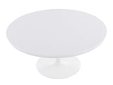 Dining Table in White Steel and White Wood B202P223341