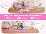 Colorful Kids Hopscotch Foam Mat with 9 Interlocking Tiles & 3 Marker Discs, Non-Slip Play Mat for 30731447