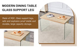 The top of the coffee table is made of medium density fiberboard and wooden stickers, with W1512P347778