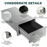 Drawer cabinets for outdoor kitchens or courtyards W3167P303219