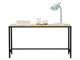 Industrial Style Porch Table Single Layer Light Walnut Color Triamine Board 58699420