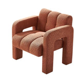 31.10" Wide Boucle Upholstered Accent Chair W579121276
