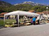 3 x 6m Two Windows Practical Waterproof Folding Tent White 60880444