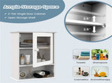 MDF Bathroom locker white 07383630