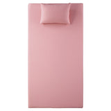 7inch Twin and Pillow Set Breathable Fabric Gel-Infused Memory Foam, Pink, B011P213350