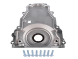 Timing Chain Cover w/ Dual-10AN Turbo Oil Drain Bungs Fits for Gen IV GM LS Series Engines 6.0L 5.3L 19482588