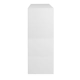 Freestanding Shoe Rack Organizer with 2 Shutter Door, Entryway Narrow Shoe with Adjustable W40981155