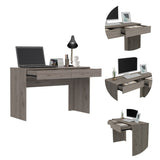 Acre Writing Computer Desk, Two Drawers B070P188821