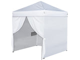 5X5FT Outdoor Canopy with 4 Sidewall White 92132366