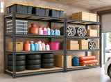 4-layer adjustable shelf spacing, gourd-shaped perforation, rubber mallet with gloves, display rack, 27264305