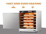 Food Warmer 5 Layer Commercial Warming Cabinet with Digital Control, Adjustable Thermostat and 45072535