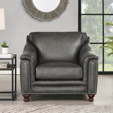 ZNTS Belfast Top Grain Leather Chair B2705P211696