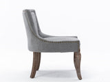 Furniture,Ultra Side Dining ChairThickened fabric chairs with neutrally toned solid wood legs 00777830