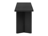 Stylish Console Table with Pine Veneer Geometric Legs,Suitable for Living Room, Study N711P289142B