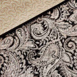 6 Piece Jacquard Quilt Set with Throw Pillows Black King/Cal King B03597448