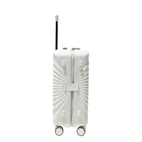 28" Luggage Lightweight Suitcase TSA Lock USB port Luggage Wheel lock Artificial leather Top handle W284P178346