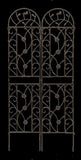 2 Pack Metal Garden Trellis 86.7" x 19.7" Rustproof Trellis for Climbing Plants Outdoor Flower W1586P243847