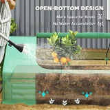 8.6 ft x 3 ft Mini Greenhouse Raised Garden Bed 54883361