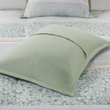 ZNTS Full/Queen 5 Piece Seersucker Comforter Set with Throw Pillows B035128845