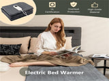Electric Mattress Pad with 5 Heat Settings, 8-Hour Auto Shut Off, Machine Washable Flannel Heated 50744964