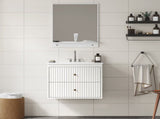 24'' Bathroom with Sink Set, Floating Bathroom Storage Cabinet with Doors and Drawers, Modern 40241163