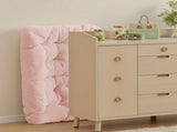 Comfy Chair for Adults, Soft Faux Fur Folding Lounge for Bedroom Living Room Dorm Rooms Flexible 06143633