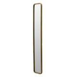 ZNTS 47" x 8" Full Length Mirror with Antique Gold Metal Frame, Long Mirror for Hallway Living Room W2078124332