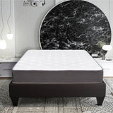 8 in. Queen Size Pocket Spring Hybrid Mattress Bed in a Box, Soft Euro Top Gel Memory Foam Mattress, B011P217869