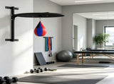 Adjustable Wall Mounted Speed Bag Platform Punching Bag Training Kit for Boxing Fitness Gym 60765556