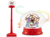 5 Ft Christmas Streetlamp Decor 360&deg Rotating Ferris Wheel , 15 Colorful LEDs, 8 58502355